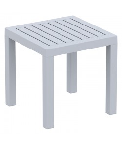 OCEAN SILVER GREY ΤΡΑΠΕΖΙ 45Χ45Χ45εκ. ΠΟΛ/ΝΙΟΥ