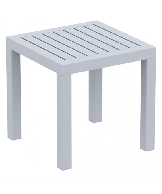 OCEAN SILVER GREY ΤΡΑΠΕΖΙ 45Χ45Χ45εκ. ΠΟΛ/ΝΙΟΥ OCEAN SILVER GREY ΤΡΑΠΕΖΙ 45Χ45Χ45εκ. ΠΟΛ/ΝΙΟΥ