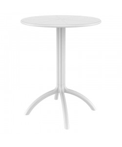 OCTOPUS Φ60Χ75εκ. WHITE ΤΡΑΠΕΖΙ ΠΟΛ/ΝΙΟΥ