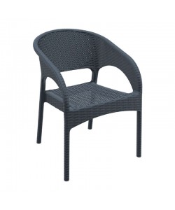 PANAMA DARK GREY ΠΟΛΥΘΡΟΝΑ ΠΟΛ/ΝΙΟΥ 58X64X80εκ.