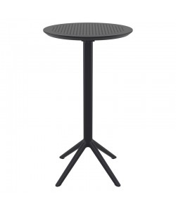 SKY BLACK BAR Φ60Χ108εκ.ΠΤΥΣ/ΝΟ ΤΡΑΠ. ΠΟΛ/ΝΙΟΥ