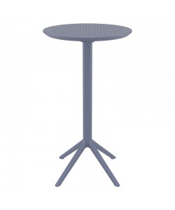 SKY DARK GREY BAR Φ60Χ108εκ.ΠΤΥΣ/ΝΟ ΤΡΑΠ. ΠΟΛ/ΝΙΟΥ