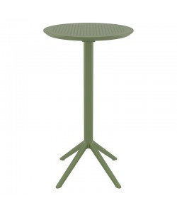 SKY OLIVE GREEN BAR Φ60Χ108εκ.ΠΤΥΣ/ΝΟ ΤΡΑΠ. ΠΟΛ/ΝΙΟΥ