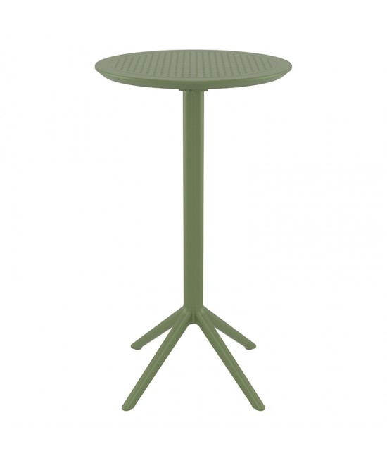 SKY OLIVE GREEN BAR Φ60Χ108εκ.ΠΤΥΣ/ΝΟ ΤΡΑΠ. ΠΟΛ/ΝΙΟΥ