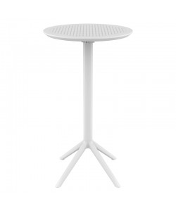 SKY WHITE BAR Φ60Χ108εκ.ΠΤΥΣ/ΝΟ ΤΡΑΠ. ΠΟΛ/ΝΙΟΥ