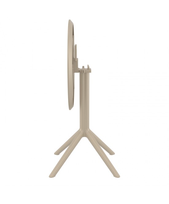 SKY TAUPE Φ60X74εκ. ΤΡΑΠΕΖΙ ΠΤΥΣ/ΝΟ ΠΟΛ/ΝΙΟΥ SKY TAUPE Φ60X74εκ. ΤΡΑΠΕΖΙ ΠΤΥΣ/ΝΟ ΠΟΛ/ΝΙΟΥ