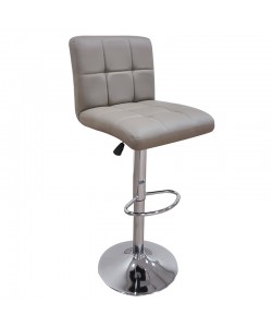 BAR40 CAPPUCCINO PU(Σ2)ΣKAMΠO ΜΕ ΑΜΟΡΤΙΣΕΡ 43X52X113εκ.