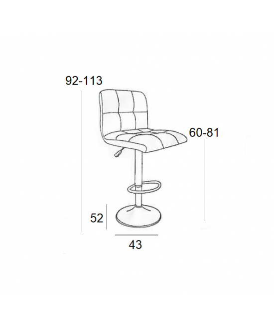 BAR40 CAPPUCCINO PU(Σ2)ΣKAMΠO ΜΕ ΑΜΟΡΤΙΣΕΡ BAR40 CAPPUCCINO PU(Σ2)ΣKAMΠO ΜΕ ΑΜΟΡΤΙΣΕΡ