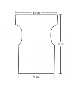 TORINO TEXTILENE 600gr ΜΠΛΕ ΓΙΑ ΣΚΗΝΟΘΕΤΗ 58Χ45Χ79εκ.