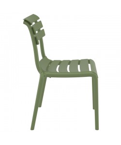 HELEN OLIVE GREEN ΚΑΡΕΚΛΑ ΠΟΛ/ΝΙΟΥ 50X59X84εκ.