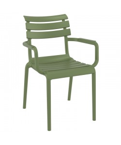 PARIS OLIVE GREEN ΠΟΛΥΘΡΟΝΑ ΠΟΛ/ΝΙΟΥ 58X59X84εκ.