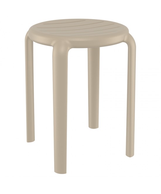 TOM 45εκ. ΣΚΑΜΠΟ TAUPE ΠΟΛ/ΝΙΟΥ TOM 45εκ. ΣΚΑΜΠΟ TAUPE ΠΟΛ/ΝΙΟΥ