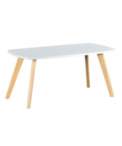 MANDY ΛΕΥΚΟ 100Χ50Χ45εκ.ΤΡΑΠΕΖΙ ΣΑΛΟΝΙΟΥ