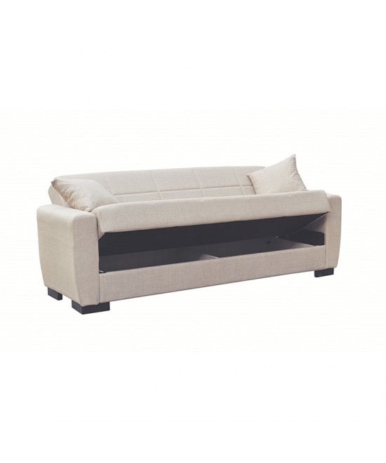 ANIMA LIGHT BROWN ΥΦΑΣΜΑ 3ΘΕΣΙΟΣ ΚΑΝΑΠΕΣ/ΚΡΕΒΑΤΙ ΜΕ ΑΠΟΘ.ΧΩΡΟ 210X80εκ. ANIMA LIGHT BROWN ΥΦΑΣΜΑ 3ΘΕΣΙΟΣ ΚΑΝΑΠΕΣ/ΚΡΕΒΑΤΙ ΜΕ ΑΠΟΘ.ΧΩΡΟ 210X80εκ.