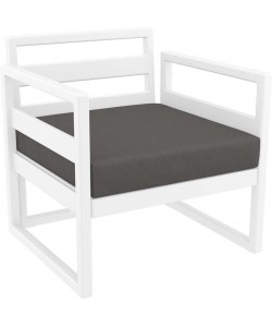 MYKONOS ΜΑΞΙΛΑΡΙ ΚΑΘΙΣΜΑΤΟΣ DARK GREY 65Χ65Χ10εκ.