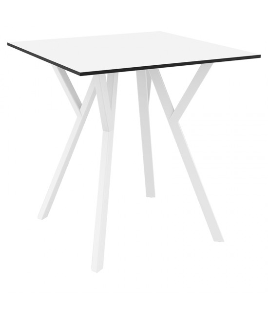 MAX ΤΡΑΠΕΖΙ 70Χ70Χ74εκ. WHITE LAMINATE 12mm