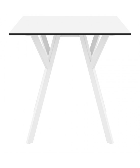 MAX ΤΡΑΠΕΖΙ 70Χ70Χ74εκ. WHITE LAMINATE 12mm