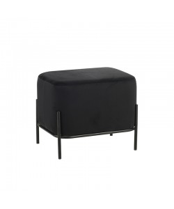 BELLA/L ΣΚΑΜΠΟ BLACK VELVET ΥΦΑΣΜΑ 48X37Χ39εκ.