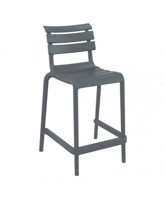 HELEN 65εκ. ΣΚΑΜΠΟ DARK GREY ΠΟΛ/ΝΙΟΥ