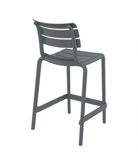 HELEN 65εκ. ΣΚΑΜΠΟ DARK GREY ΠΟΛ/ΝΙΟΥ