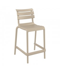 HELEN 65εκ. ΣΚΑΜΠΟ TAUPE ΠΟΛ/ΝΙΟΥ 52X55X95εκ.