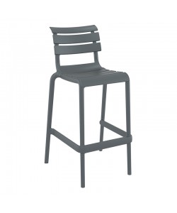 HELEN 75εκ. ΣΚΑΜΠΟ DARK GREY ΠΟΛ/ΝΙΟΥ 53X55X105εκ.