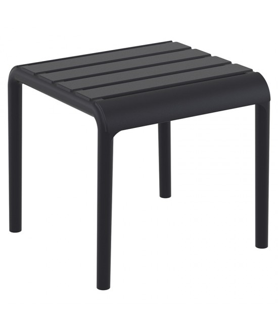 PARIS BLACK ΤΡΑΠΕΖΙ 42X41X40εκ. ΠΟΛ/ΝΙΟΥ