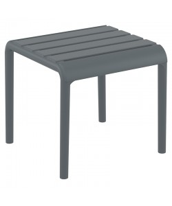 PARIS DARK GREY ΤΡΑΠΕΖΙ 42X41X40εκ. ΠΟΛ/ΝΙΟΥ