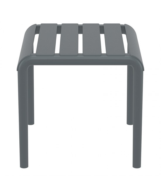 PARIS DARK GREY ΤΡΑΠΕΖΙ 42X41X40εκ. ΠΟΛ/ΝΙΟΥ