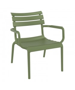 PARIS LOUNGE OLIVE GREEN ΠΟΛ/ΝΑ ΠΟΛ/ΝΙΟΥ 68X70X76εκ.