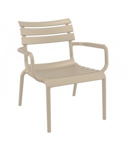 PARIS LOUNGE TAUPE ΠΟΛ/ΝΑ ΠΟΛ/ΝΙΟΥ 68X70X76εκ.