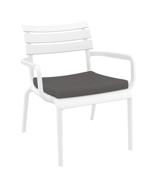 PARIS ΜΑΞΙΛΑΡΙ DARK GREY ΠΟΛ/ΝΑΣ 50Χ48Χ5εκ. PARIS ΜΑΞΙΛΑΡΙ DARK GREY ΠΟΛ/ΝΑΣ 50Χ48Χ5εκ.