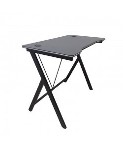 ΓΡΑΦΕΙΟ 100X50X75εκ.ΜΑΥΡΟ MDF/ΜΑΥΡΟ ΜΕΤΑΛΛΙΚΟ ΓΡΑΦΕΙΟ 100X50X75εκ.ΜΑΥΡΟ MDF/ΜΑΥΡΟ ΜΕΤΑΛΛΙΚΟ