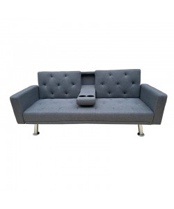 REST/ARMS GREY ΥΦΑΣΜΑ ΚΑΝΑΠΕΣ-ΚΡΕΒΑΤΙ 188X88X79εκ.