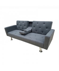 REST/ARMS GREY ΥΦΑΣΜΑ ΚΑΝΑΠΕΣ-ΚΡΕΒΑΤΙ 188X88X79εκ.