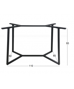 BISTRO ΜΕΣΑΙΟΥ ΥΨΟΥΣ 110X60X93εκ. ΒΑΣΗ ΜΕΤΑΛΛΙΚΗ ΜΕ ΡΕΓ/ΡΟΥΣ ΜΑΥΡΗ BISTRO ΜΕΣΑΙΟΥ ΥΨΟΥΣ 110X60X93εκ. ΒΑΣΗ ΜΕΤΑΛΛΙΚΗ ΜΕ ΡΕΓ/ΡΟΥΣ ΜΑΥΡΗ