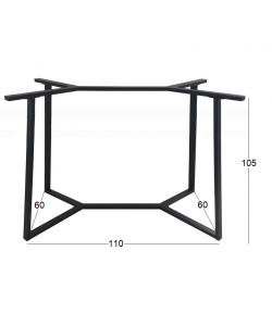 BISTRO ΨΗΛΗ 110X60X105εκ. ΒΑΣΗ ΜΕΤΑΛΛΙΚΗ ΜΕ ΡΕΓ/ΡΟΥΣ ΜΑΥΡΗ BISTRO ΨΗΛΗ 110X60X105εκ. ΒΑΣΗ ΜΕΤΑΛΛΙΚΗ ΜΕ ΡΕΓ/ΡΟΥΣ ΜΑΥΡΗ