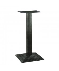 SNACK ΜΕΣΑΙΟΥ(Π/Ρ)ΥΨΟΥΣ ΒΑΣΗ ΜΑΝΤΕΜΙ 45Χ45Χ98εκ. ΜΕ ΡΕΓ/ΡΟΥΣ ΜΑΥΡΗ