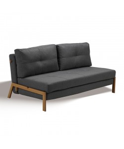 SARA Q GREY ΥΦΑΣΜΑ ΚΑΝΑΠΕΣ/ΚΡΕΒΑΤΙ 151Χ96Χ79εκ.