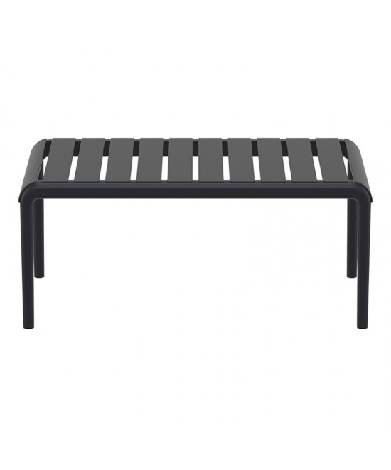 PARIS BLACK ΤΡΑΠΕΖΙ 90X50X40εκ. ΠΟΛ/ΝΙΟΥ