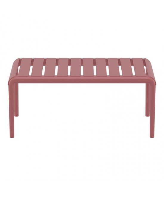 PARIS MARSALA ΤΡΑΠΕΖΙ 90X50X40εκ. ΠΟΛ/ΝΙΟΥ