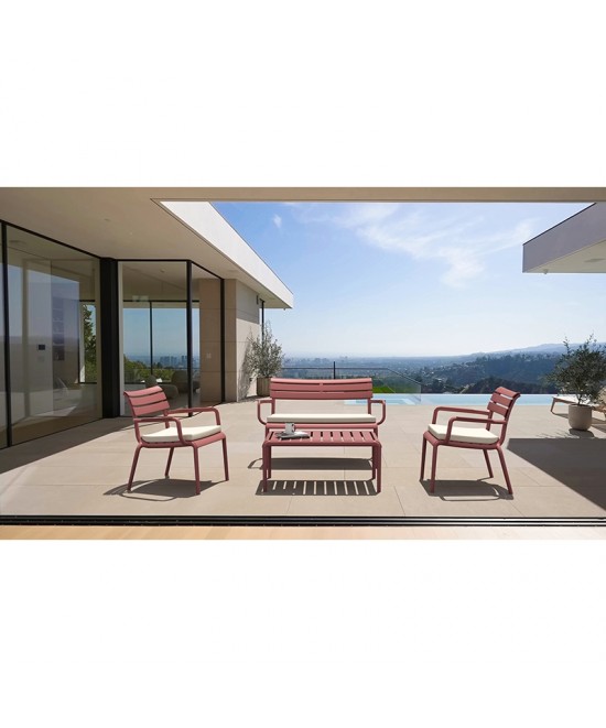 PARIS MARSALA ΤΡΑΠΕΖΙ 90X50X40εκ. ΠΟΛ/ΝΙΟΥ