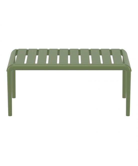 PARIS OLIVE GREEN ΤΡΑΠΕΖΙ 90X50X40εκ. ΠΟΛ/ΝΙΟΥ