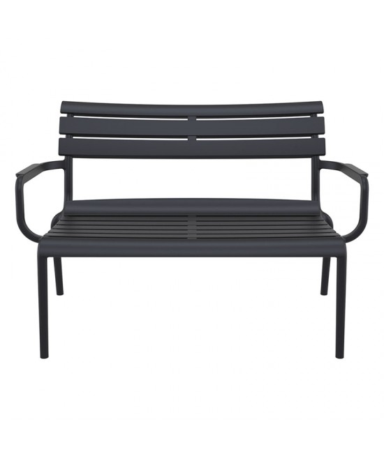 PARIS ΚΑΝΑΠΕΣ BLACK 116X70X75εκ. ΠΟΛ/ΝΙΟΥ PARIS ΚΑΝΑΠΕΣ BLACK 116X70X75εκ. ΠΟΛ/ΝΙΟΥ