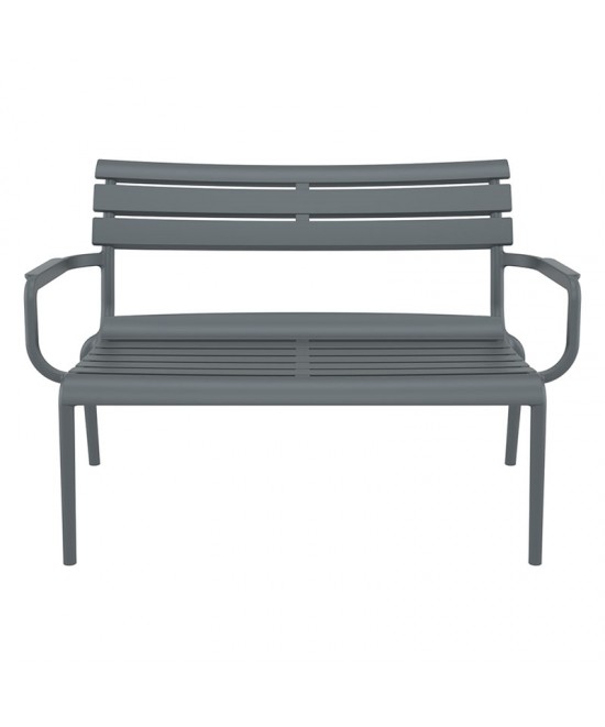 PARIS ΚΑΝΑΠΕΣ DARK GREY 116X70X75εκ. ΠΟΛ/ΝΙΟΥ PARIS ΚΑΝΑΠΕΣ DARK GREY 116X70X75εκ. ΠΟΛ/ΝΙΟΥ