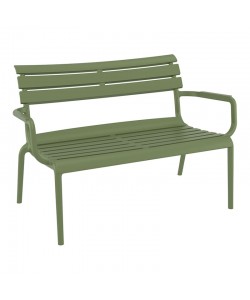 PARIS ΚΑΝΑΠΕΣ OLIVE GREEN 116X70X75εκ. ΠΟΛ/ΝΙΟΥ