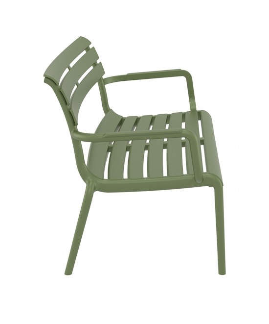 PARIS ΚΑΝΑΠΕΣ OLIVE GREEN 116X70X75εκ. ΠΟΛ/ΝΙΟΥ PARIS ΚΑΝΑΠΕΣ OLIVE GREEN 116X70X75εκ. ΠΟΛ/ΝΙΟΥ
