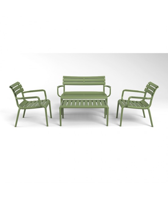 PARIS ΚΑΝΑΠΕΣ OLIVE GREEN 116X70X75εκ. ΠΟΛ/ΝΙΟΥ PARIS ΚΑΝΑΠΕΣ OLIVE GREEN 116X70X75εκ. ΠΟΛ/ΝΙΟΥ