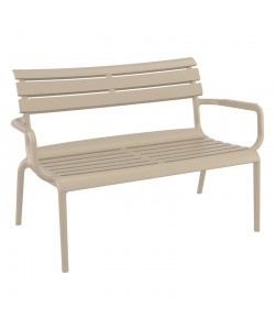 PARIS ΚΑΝΑΠΕΣ TAUPE 116X70X75εκ. ΠΟΛ/ΝΙΟΥ