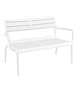 PARIS ΚΑΝΑΠΕΣ WHITE 116X70X75εκ. ΠΟΛ/ΝΙΟΥ